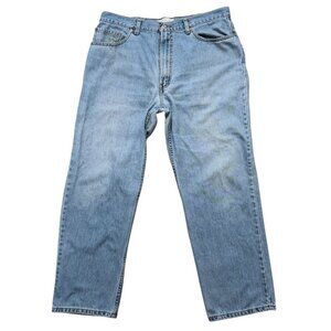Levi's Denim Jeans Mens Size 38x31 (Fits 38x30) 550 Relaxed Fit Blue VTG Y2K